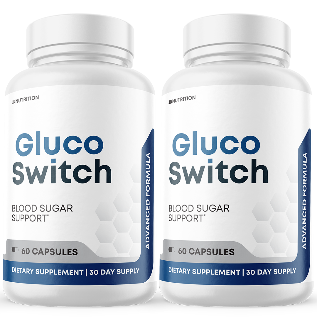 Gluco Switch - Blood Sugar Support Dietary Supplement 60 Capsules (2 Pack)